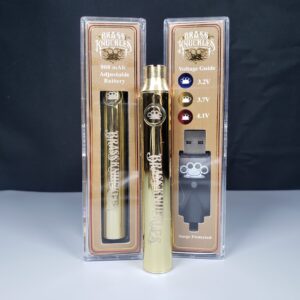 Brass Knuckle 510 Thread Battery 900mah