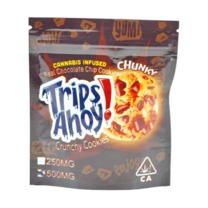 Trips Ahoy Cannnabis Infused Chocolate Chip Cookies 500mg